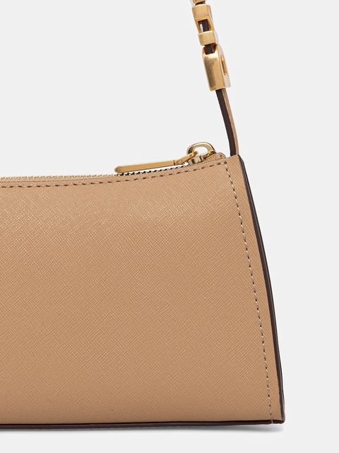 Dkny torebka skórzana kolor beżowy R433YG57 - zdjęcie produktu nr 2