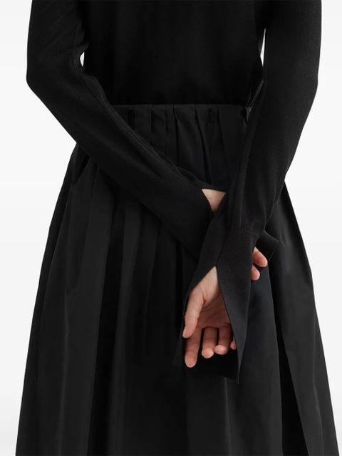 Jil Sander crew-neck jumper - Black