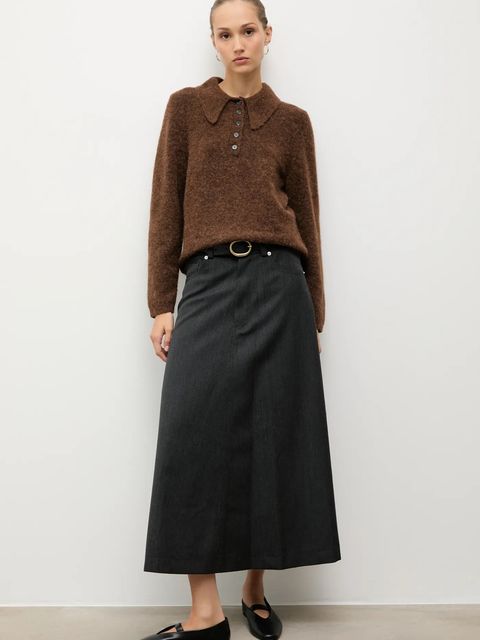 Answear.LAB baleriny skórzane kolor czarny - zdjęcie produktu nr 2