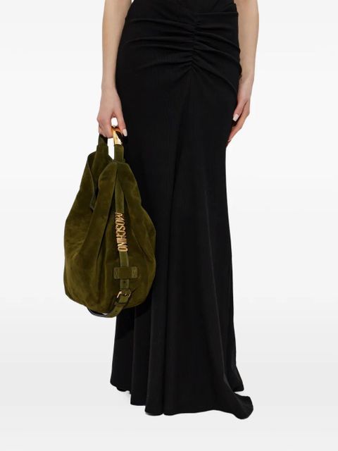 Moschino logo detail tote bag - Green - zdjęcie produktu nr 2