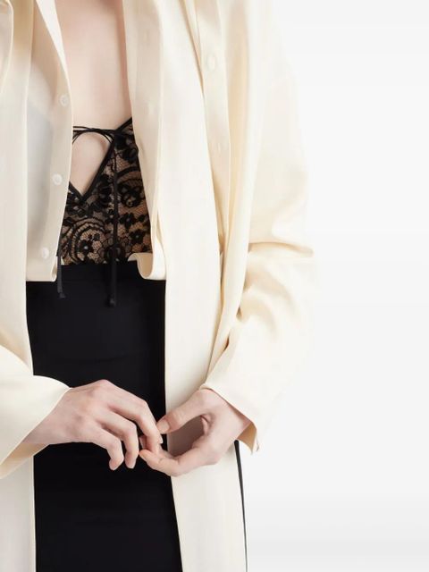 Prada cotton midi skirt - Black