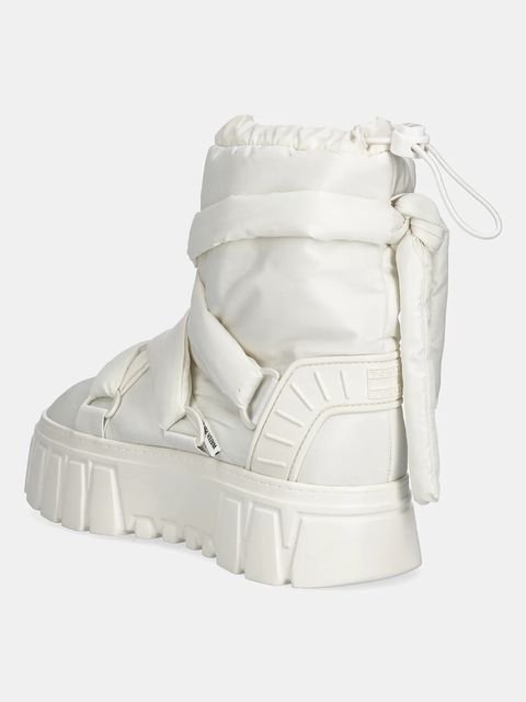 Tommy Jeans śniegowce TJW CHUNKY SNOW BOOT NYLON kolor biały EN0EN02842