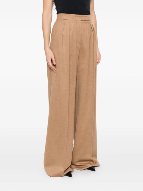 Max Mara Ori wide-leg trousers - Neutrals - zdjęcie produktu nr 2