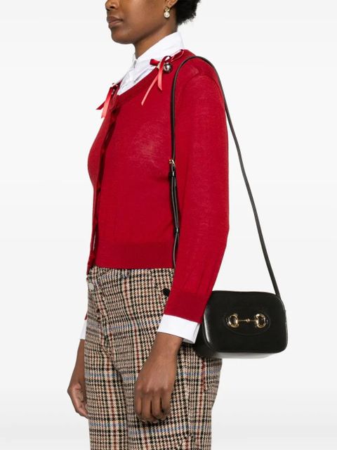 Gucci small Horsebit 1955 shoulder bag - Black - zdjęcie produktu nr 2