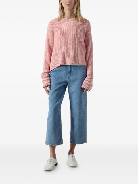 American Vintage Twily ribbed-knit sweater - Pink - zdjęcie produktu nr 2