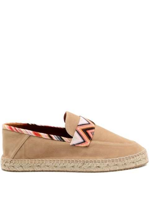 Missoni Amelia suede espadrilles - Brown
