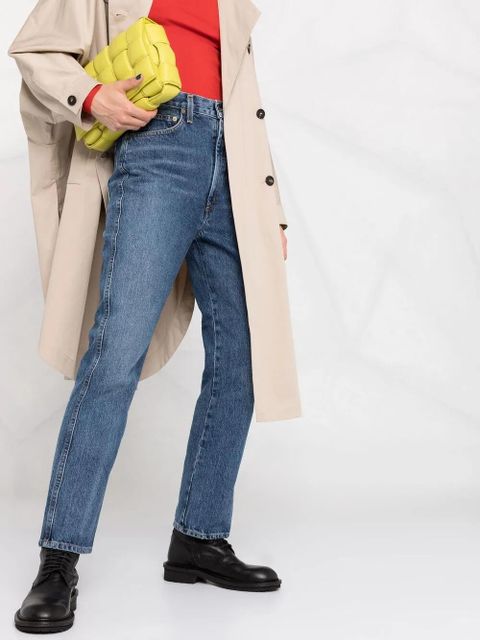 AGOLDE Kick high-waisted jeans - Blue - zdjęcie produktu nr 1