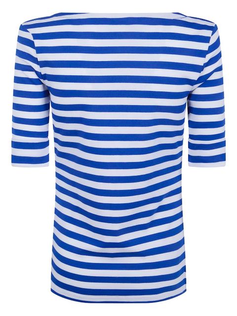 Lauren Ralph Lauren striped half-sleeve top - Blue - zdjęcie produktu nr 2