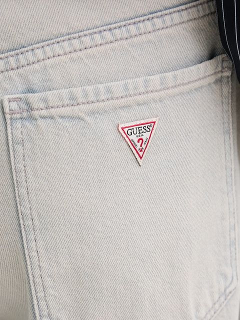 Guess jeansy damskie kolor niebieski W5YA2L D0974 - zdjęcie produktu nr 2