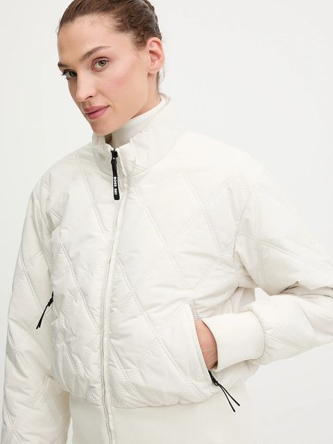 BOSS kurtka kolor beżowy przejściowa 50544393