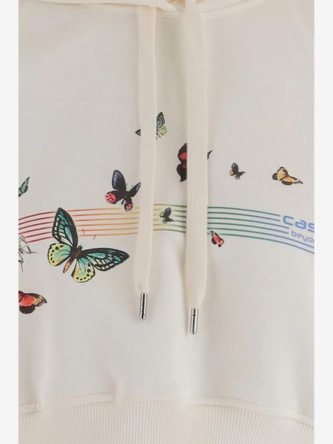 Casablanca butterfly logo hoodie - Neutrals - zdjęcie produktu nr 2