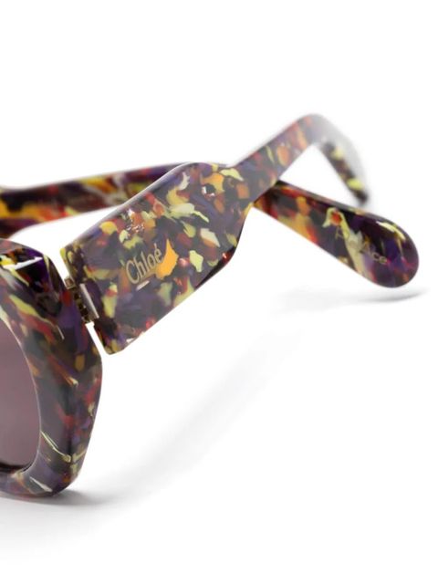 Chloé Eyewear Gayia cat-eye sunglasses - Yellow