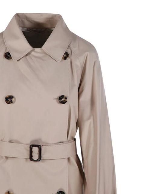 Max Mara double-breasted belted coat - Neutrals