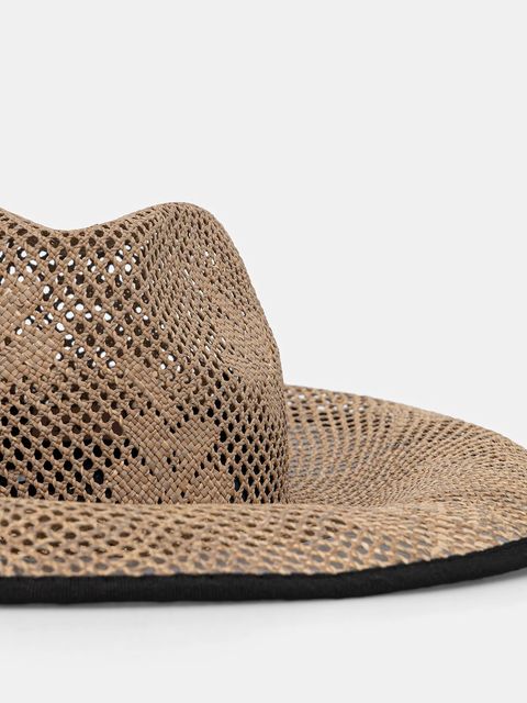 Twinset kapelusz kolor beżowy 261TA4070 - zdjęcie produktu nr 2