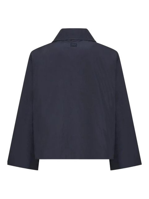 Weekend Max Mara logo-patch quilted coat - Blue - zdjęcie produktu nr 2