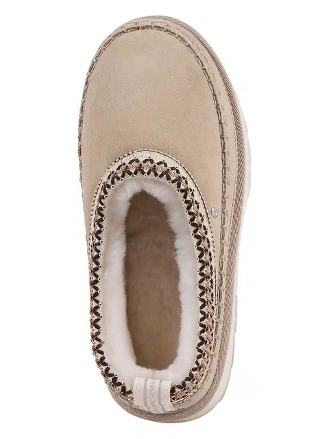 Emu Australia kapcie zamszowe Sharky Adventure Scuff kolor beżowy W13239 - zdjęcie produktu nr 2