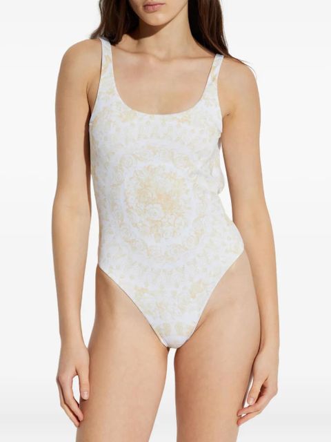 Versace floral-print swimsuit - White - zdjęcie produktu nr 2