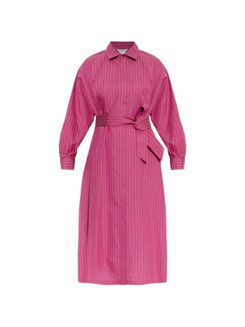 Max Mara belted striped dress - Pink - zdjęcie produktu nr 1