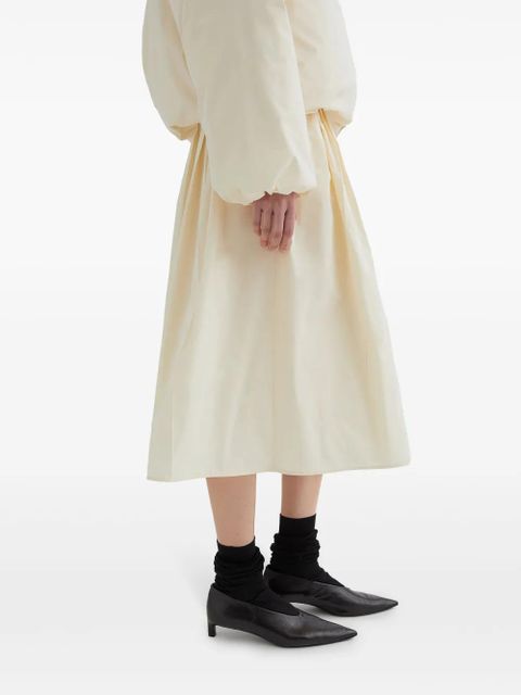 Jil Sander pleated skirt - Neutrals