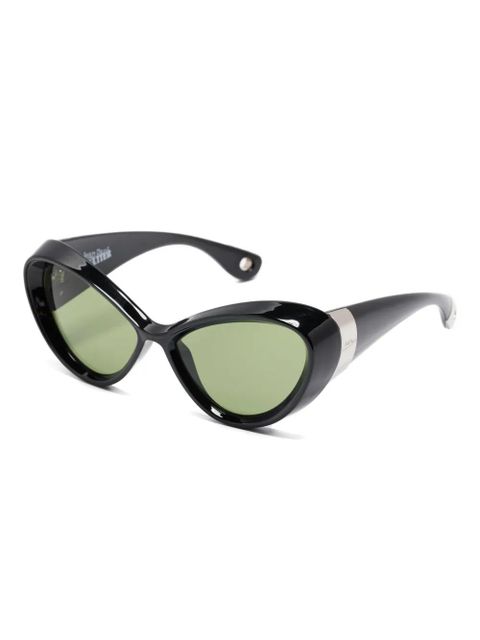 Jean Paul Gaultier cat-eye frame sunglasses - Black - zdjęcie produktu nr 2