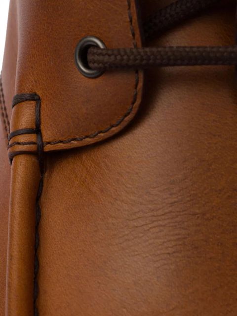 Prada lug-sole leather boots - Brown - zdjęcie produktu nr 2