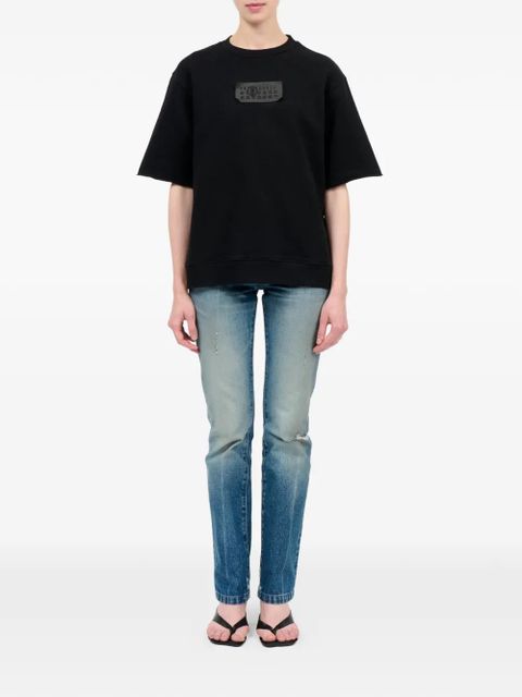 MM6 Maison Margiela short-sleeves T-shirt - Black - zdjęcie produktu nr 2