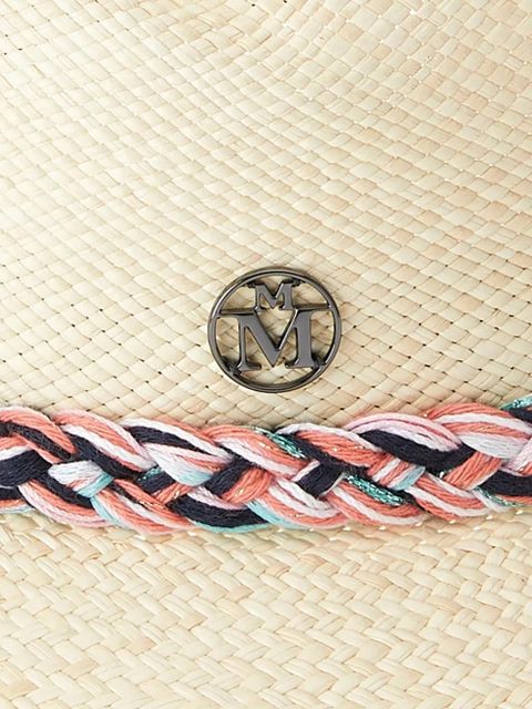 Maison Michel Virginie straw fedora hat - Neutrals - zdjęcie produktu nr 2