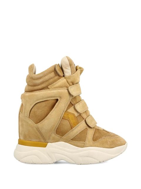 ISABEL MARANT cut-out touch-strap sneakers - Neutrals - zdjęcie produktu nr 1