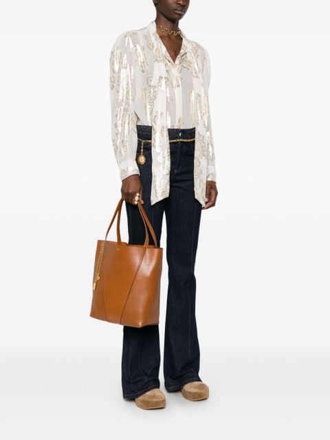 Chloé medium Spin tote bag - Brown - zdjęcie produktu nr 2