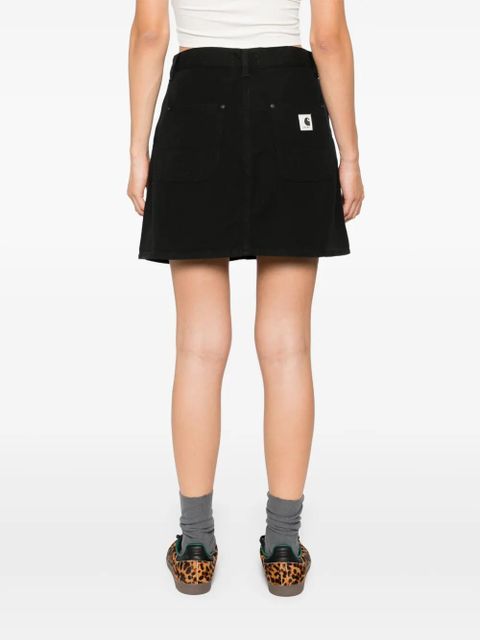 Carhartt WIP Maeve Double mini skirt - Black - zdjęcie produktu nr 2