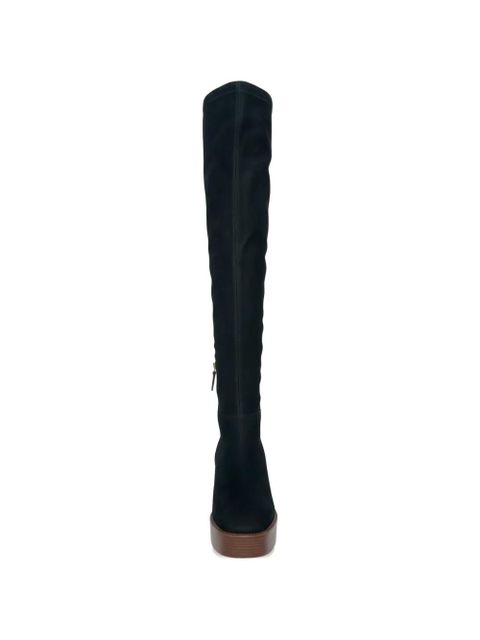 Tod's over-the-knee block-heel boots - Black - zdjęcie produktu nr 2