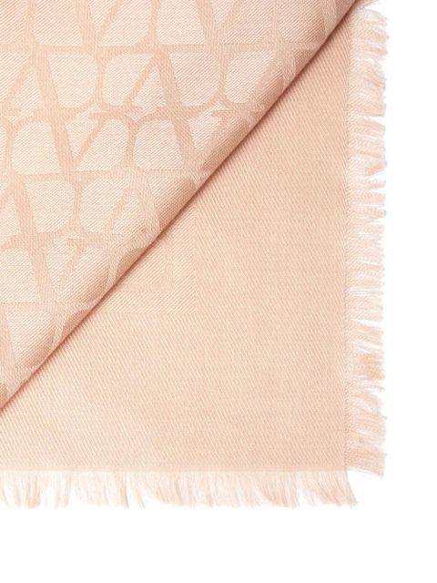 Valentino Garavani Toile Iconographe shawl - Pink