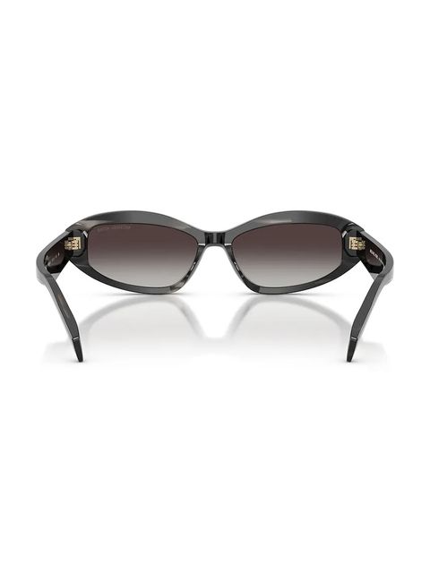 Michael Kors okulary przeciwsłoneczne damskie kolor czarny 0MK2260D