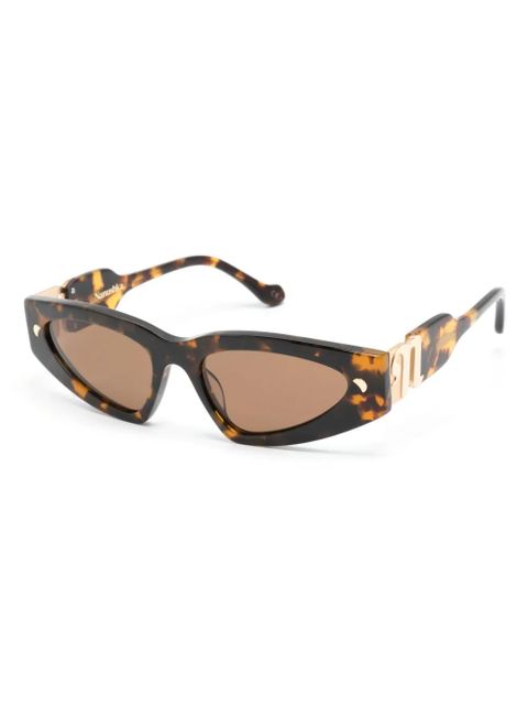 Nanushka Emme cat-eye sunglasses - Brown - zdjęcie produktu nr 2