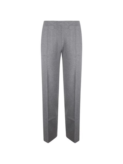 Max Mara centre-seam knitted trousers - Grey - zdjęcie produktu nr 1