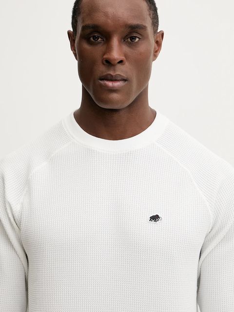 Mammut longsleeve Waffle kolor beżowy gładki 1016.01830 - zdjęcie produktu nr 2