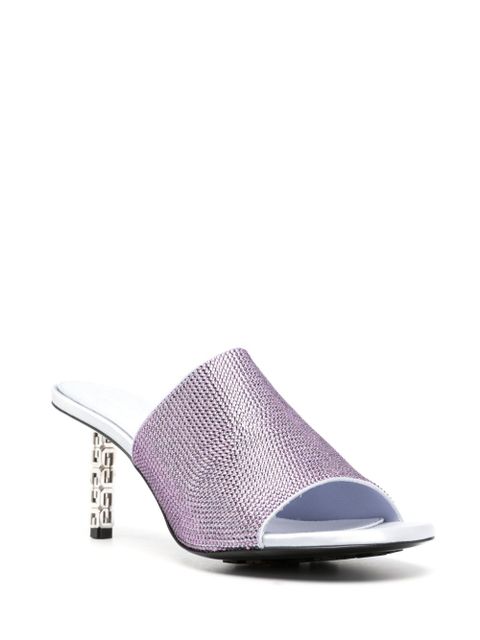 Givenchy G Cube embellished mules - Purple - zdjęcie produktu nr 2
