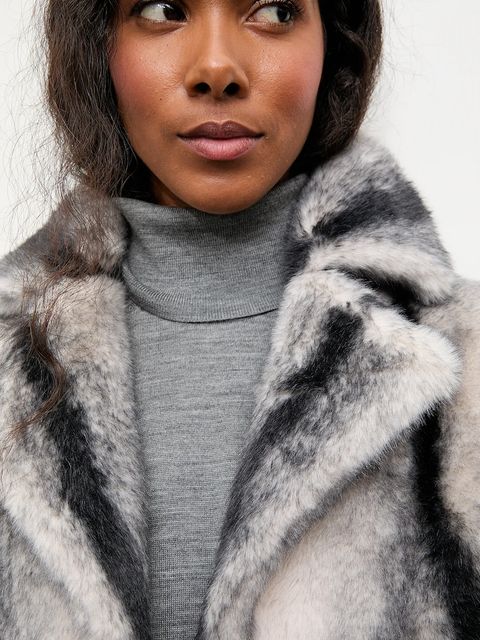 Answear.LAB kurtka kolor szary przejściowa