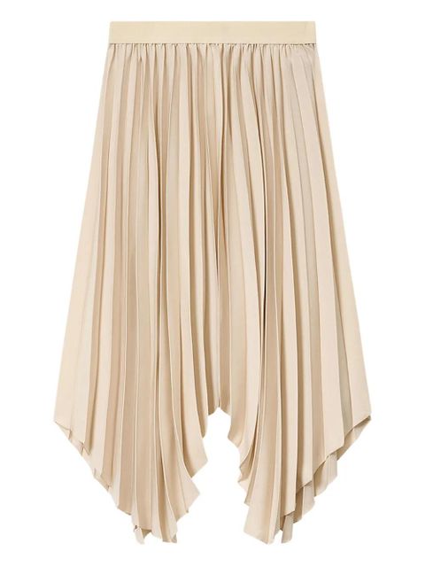 ISABEL MARANT Felixa pleated skirt - Neutrals - zdjęcie produktu nr 1
