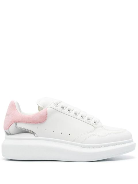 Alexander McQueen Oversized leather sneakers - White - zdjęcie produktu nr 1
