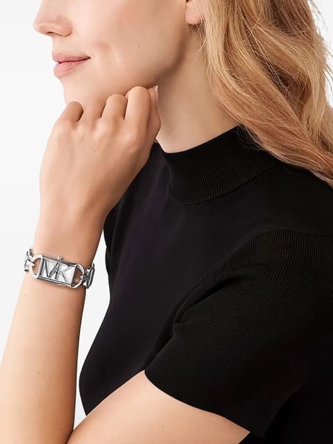 Michael Kors Silver Rectangle 22mm watch - zdjęcie produktu nr 2