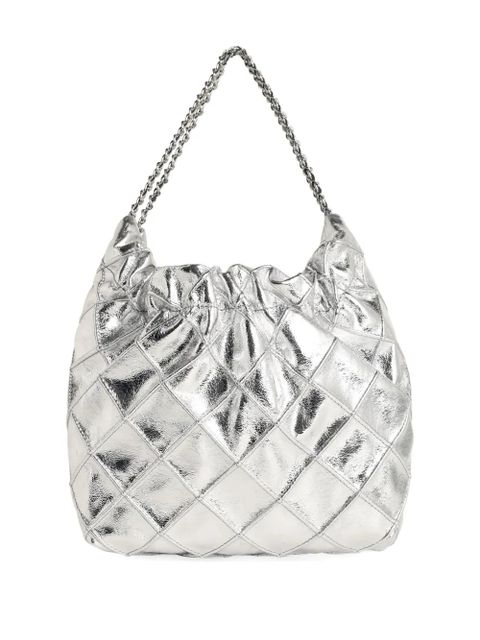 Tory Burch mini Fleming shoulder bag - Silver