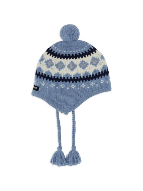 Miu Miu CAPPELLI beanie hat - Blue - zdjęcie produktu nr 1
