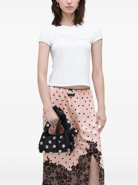 Marc Jacobs mini The Gem Bow tote bag - Black - zdjęcie produktu nr 2