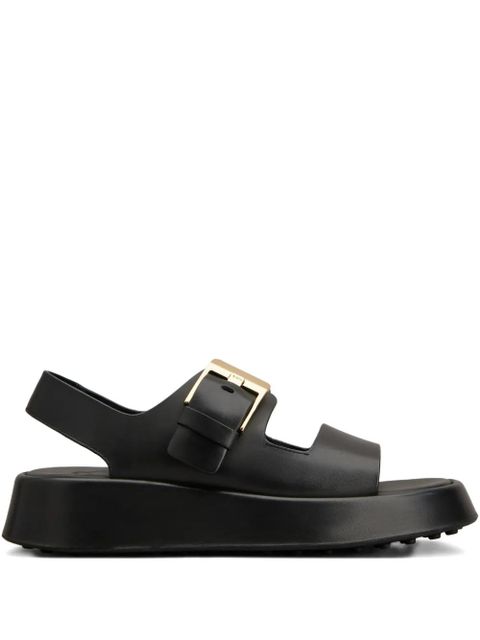 Tod's buckle-strap sandals - Black - zdjęcie produktu nr 1