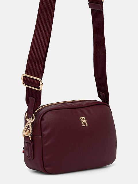 Tommy Hilfiger torebka kolor bordowy AW0AW17702