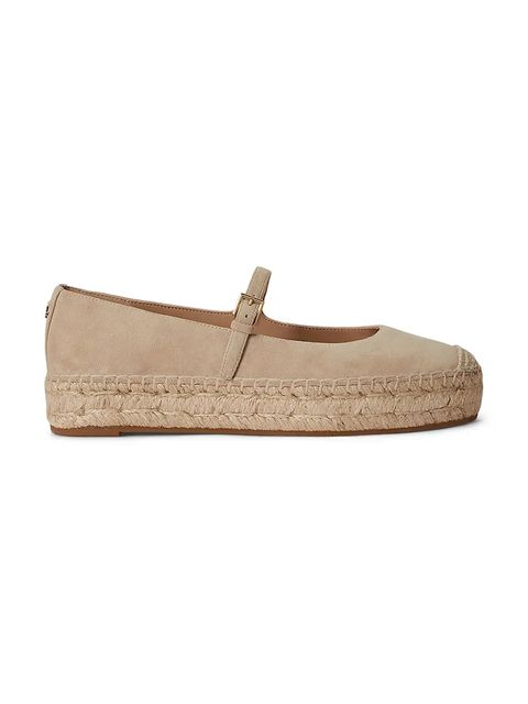 Lauren Ralph Lauren espadryle damskie zamszowe Luize Mj - zdjęcie produktu nr 2