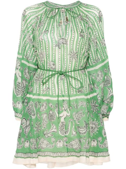 ALEMAIS Lula mini dress - Green - zdjęcie produktu nr 1