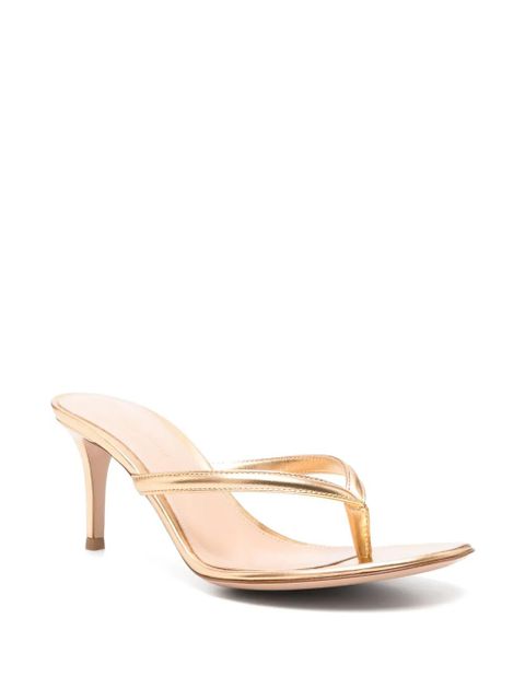 Gianvito Rossi Calypso thong sandals - Gold