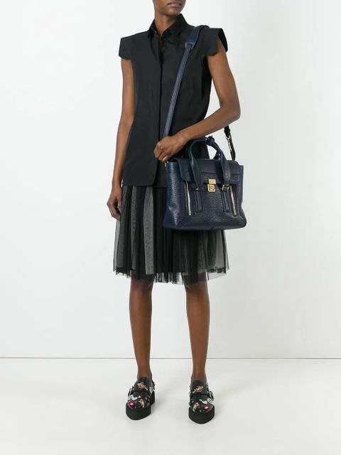 3.1 Phillip Lim Pashli medium satchel bag - Blue - zdjęcie produktu nr 2